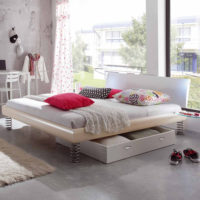 Betten aus Holzwerkstoffen - MDF mit Dekor
