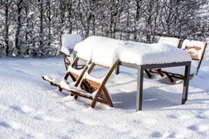winterfeste Gartenmöbel