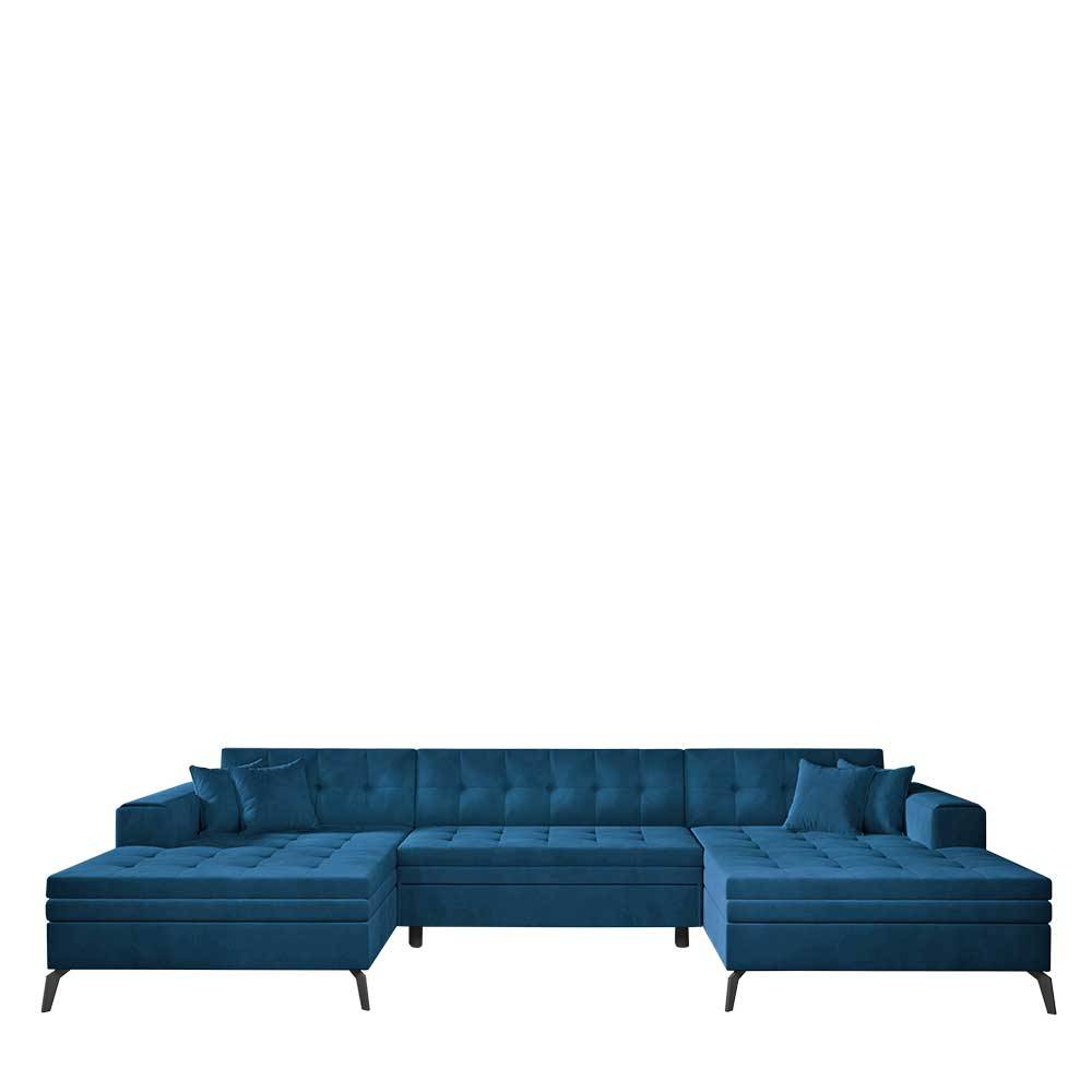 350 cm breite Wohnlandschaft in U-Form - Cressedia