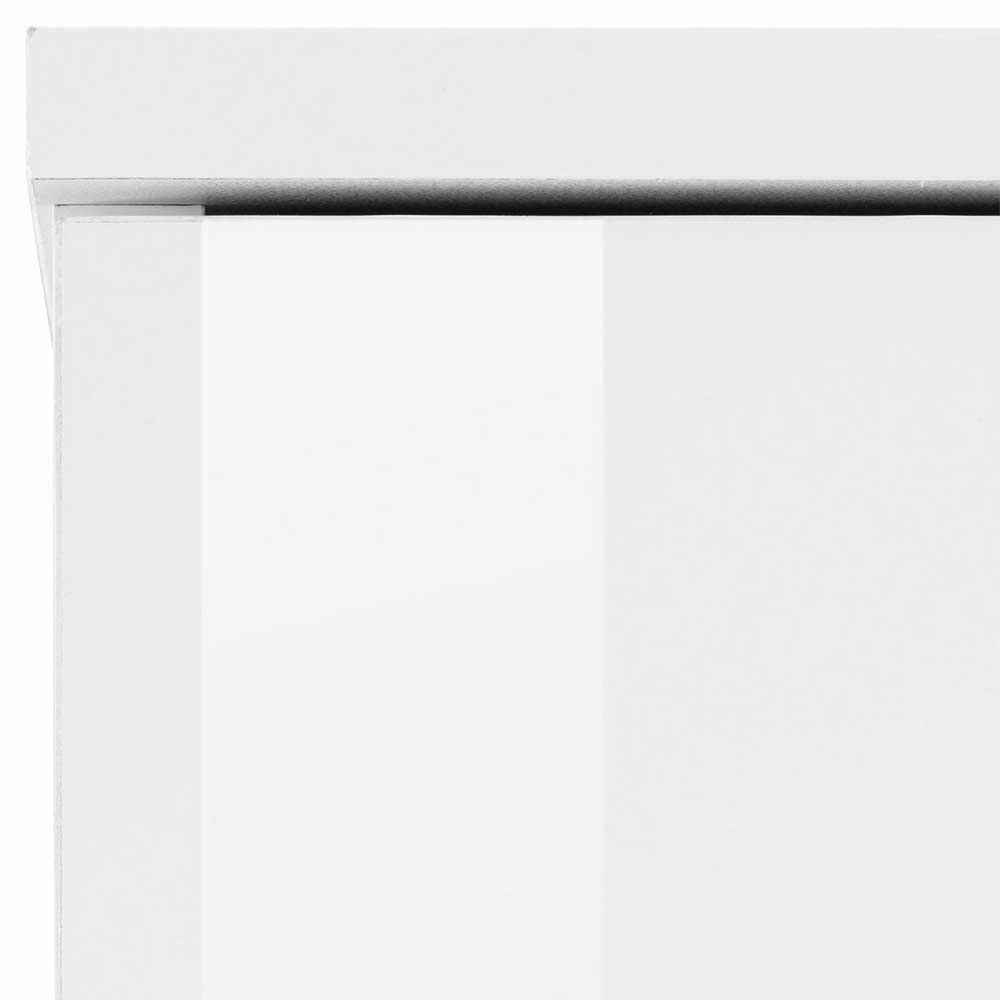 60x150x30 Badezimmerschrank in Weiß Hochglanz - Altryda