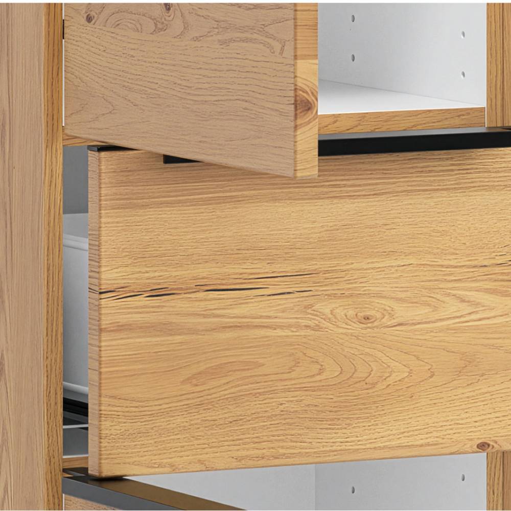 Badezimmer Midischrank in Graugrün - Bibiana