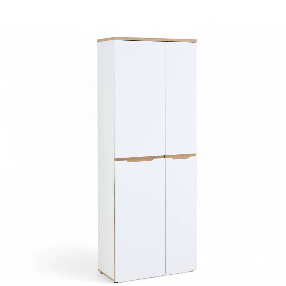2-türiger Officeschrank in Weiß - Anesto