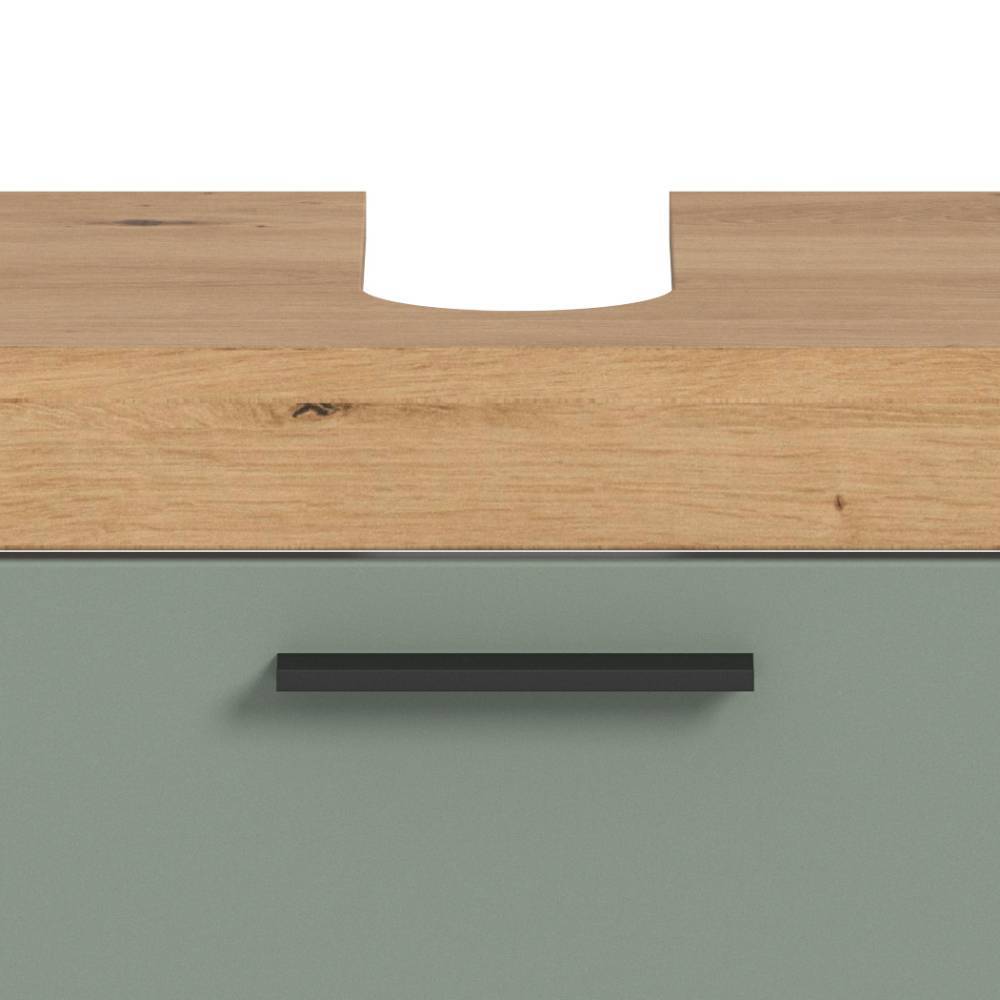 Badeinrichtung in Salbeigrün - Tamdato (fünfteilig)