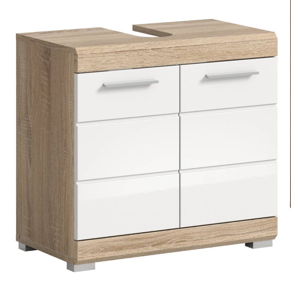 Badezimmer Komplett-Möbelset modern - Calbanyara (vierteilig)