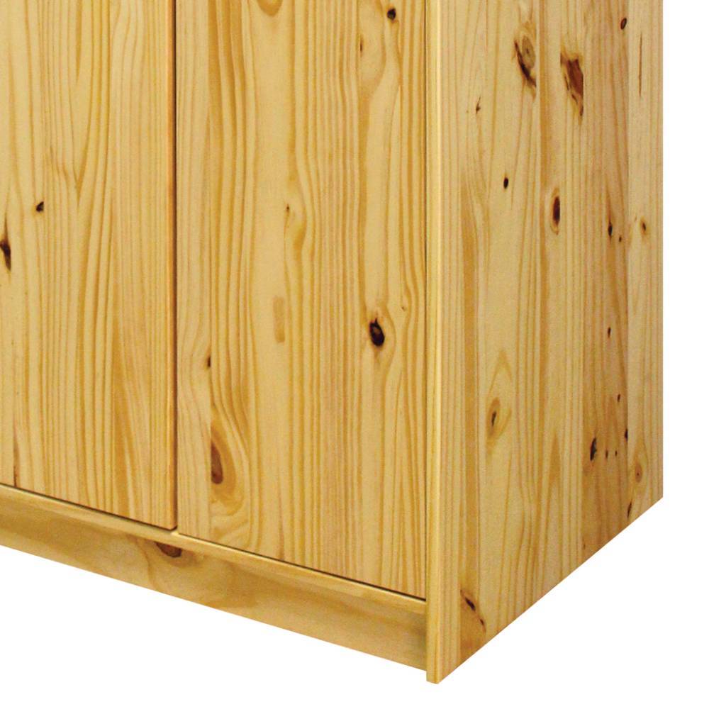 Massivholz Kleiderschrank aus Kiefer - Ekorena
