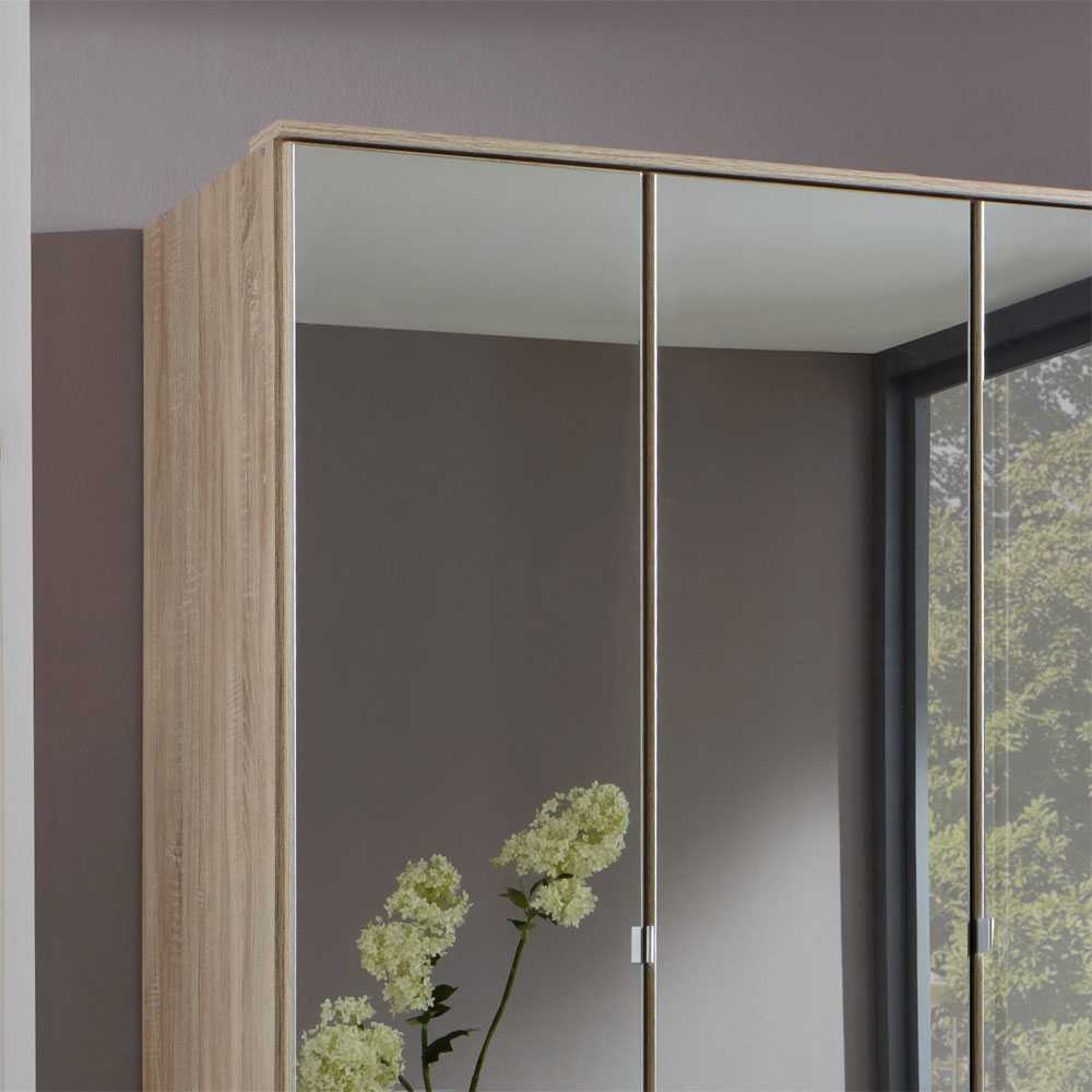 Schlafzimmerschrank Rommino mit Spiegeltüren