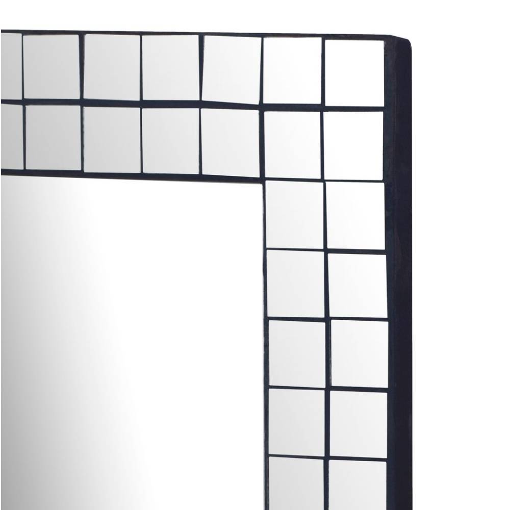 Spiegelglas Mosaikrahmen Detailansicht des Wandspiegels – Vancerta