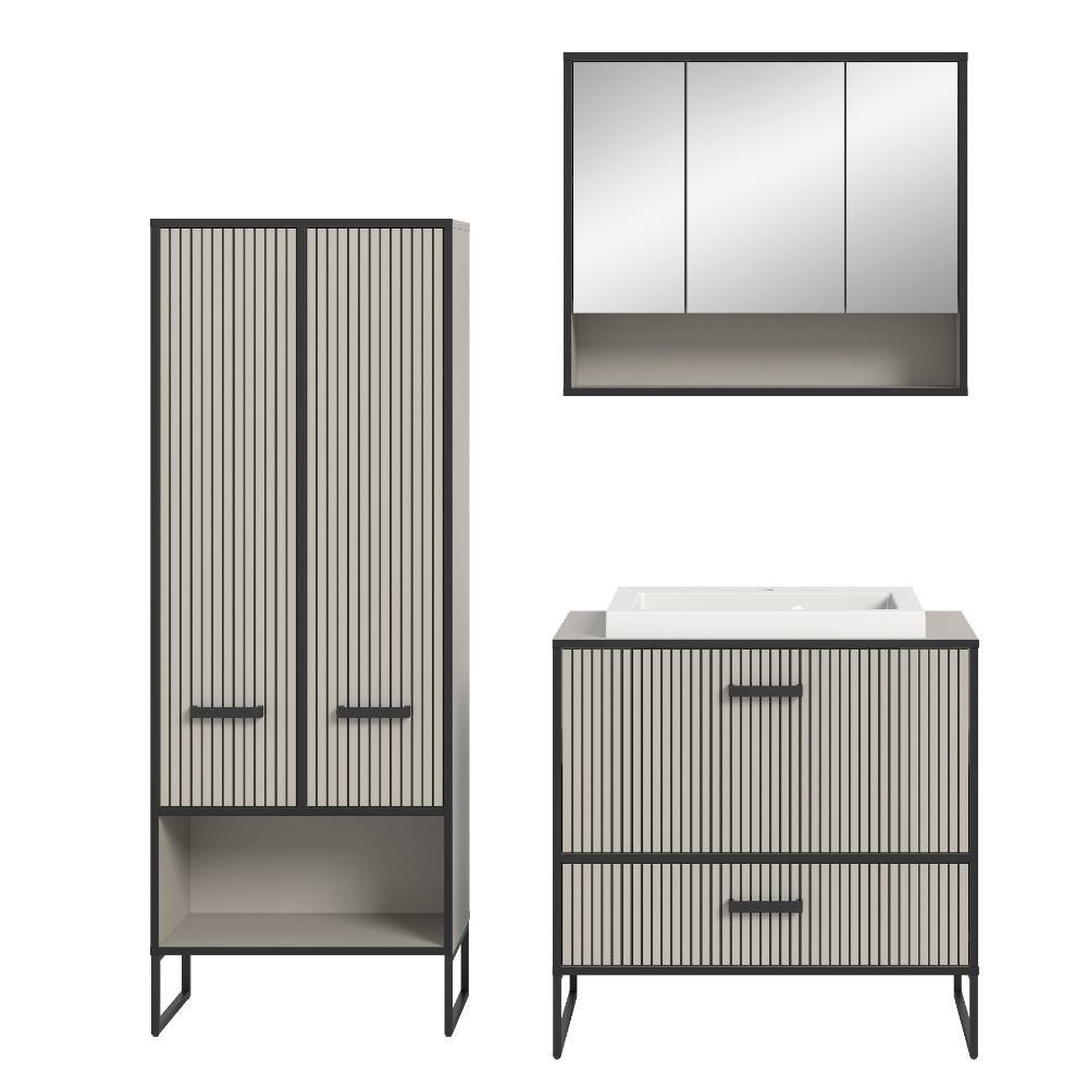 Design-Badmöbel Kombi - Xena (dreiteilig)