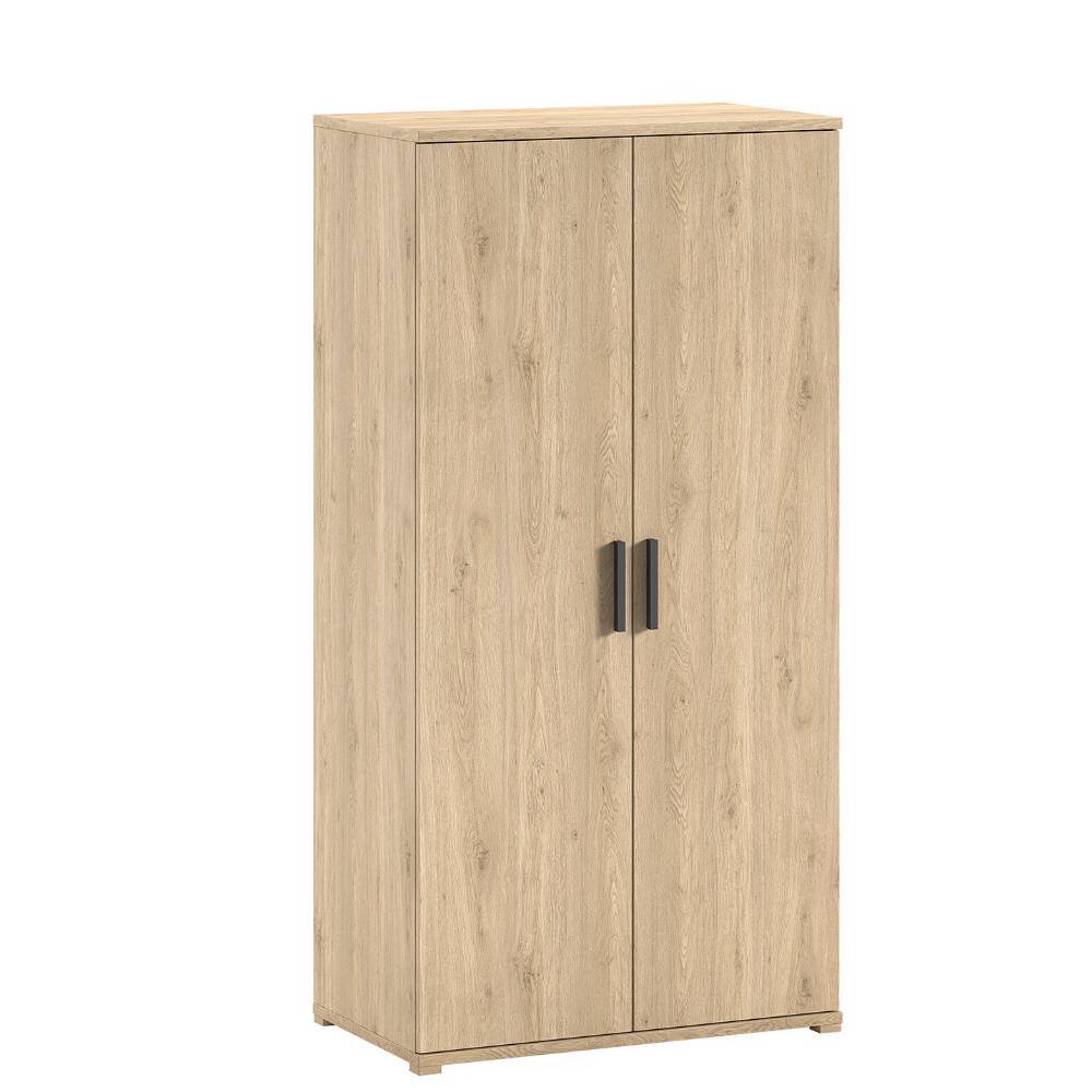 2-türiger Kleiderschrank in Eiche Holzoptik als Stauraumlösung für das Jugendzimmer – Choice