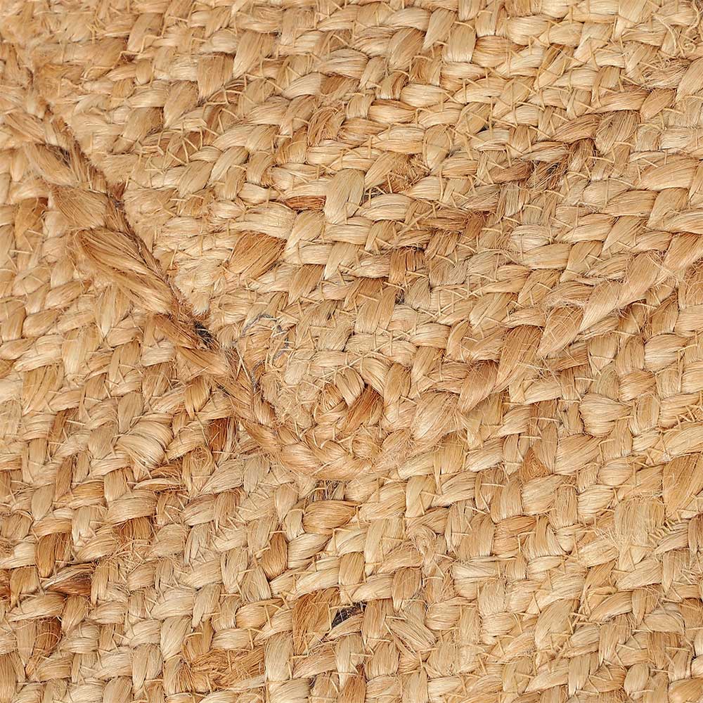 Hellbrauner Teppich aus Jute - Cranos