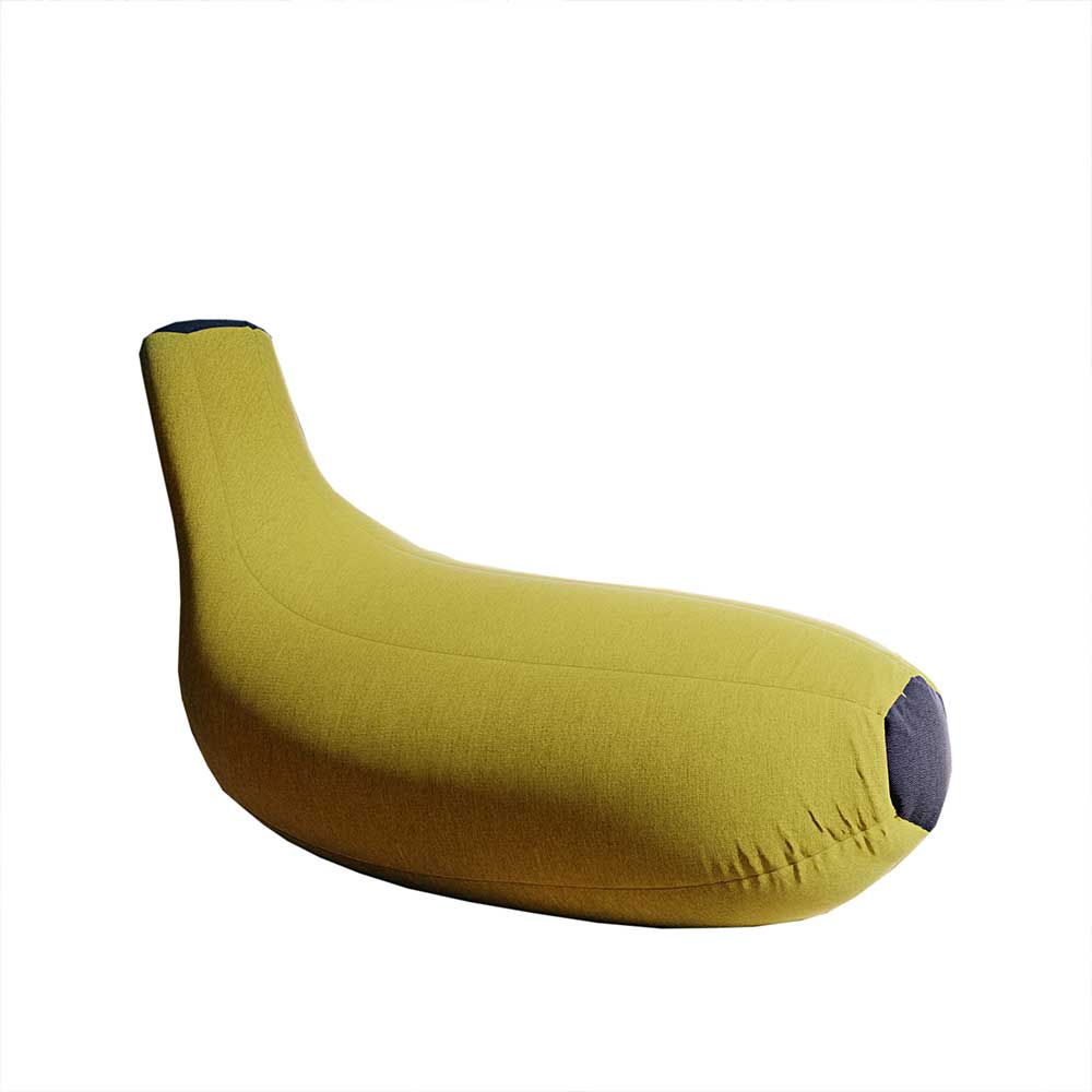 Bananen Design Sitzsack in Gelb - Ykan