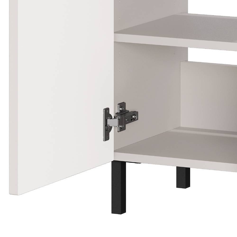 60 cm Waschbeckenschrank in Hellgrau - Dadra