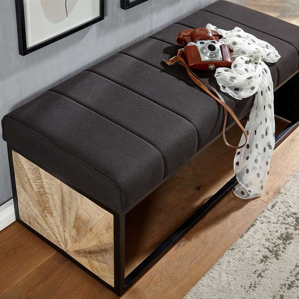 105x40x40 Design Polsterbank mit einem Sitzplatz - Rulette