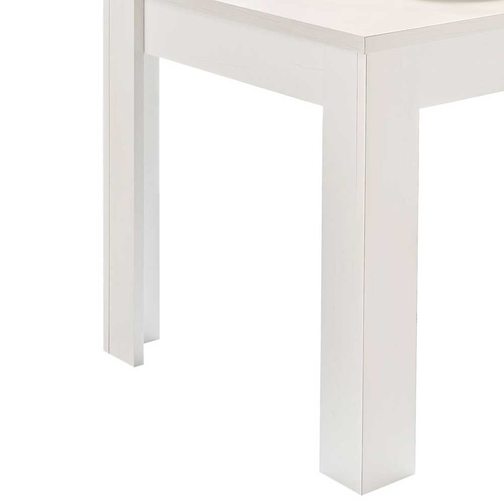 Esszimmer Möbel Set in weißer Holzoptik Pinie - Liancos (vierteilig)