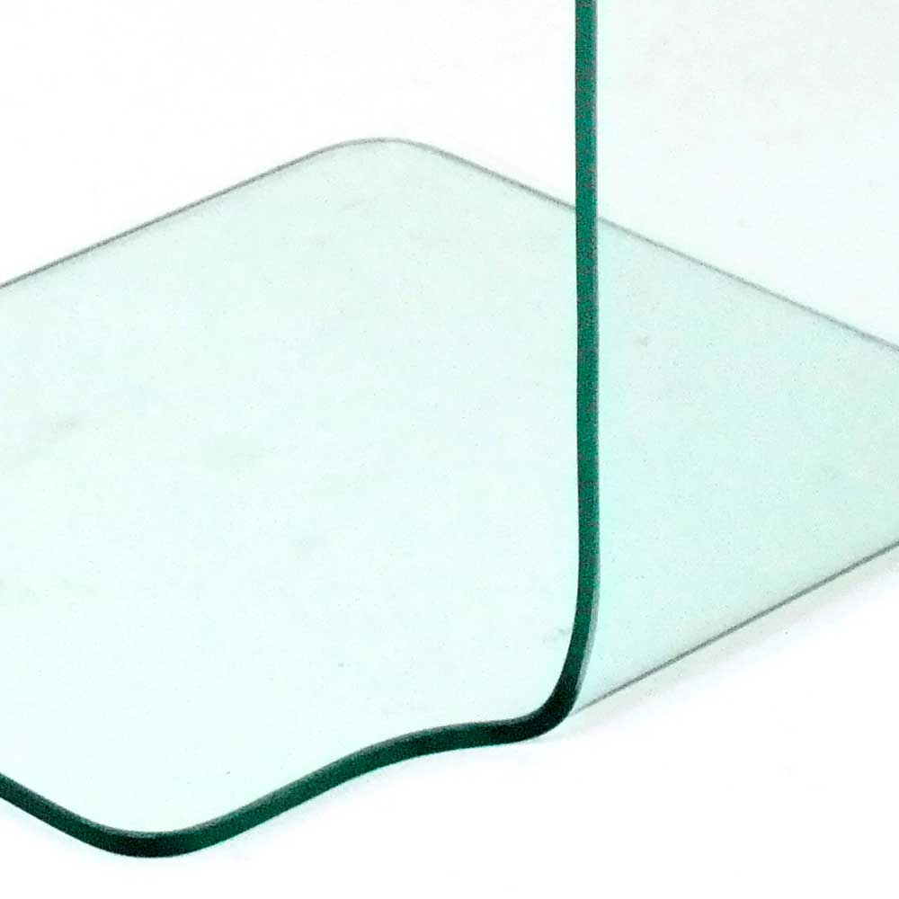 Glas Anstelltisch in Transparent - Fantastico