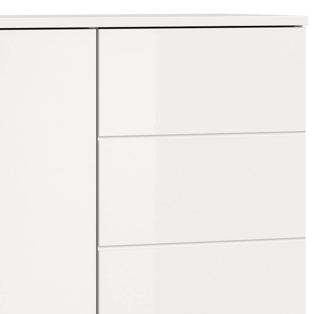 Badezimmer Highboard in Weiß - Vitablos