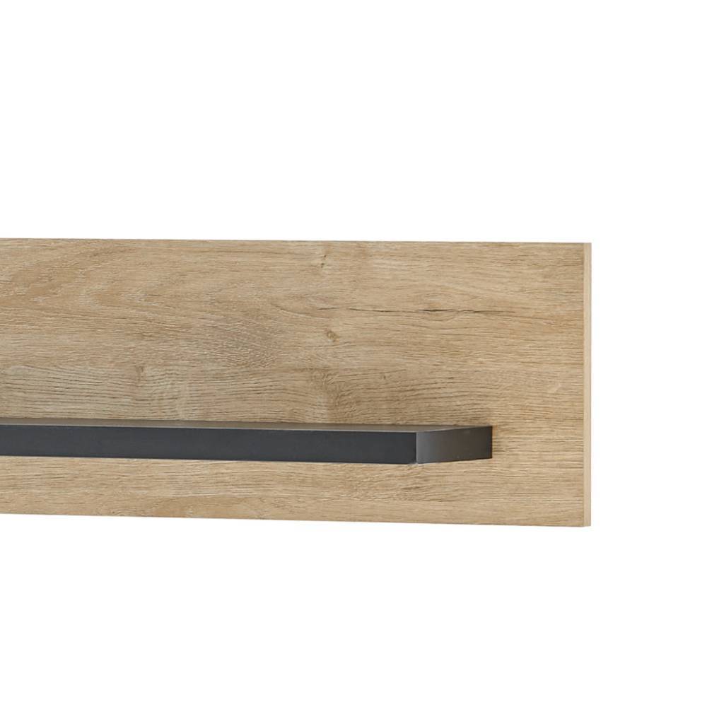 Wandboard in Eiche Gold Holzoptik - Hengas