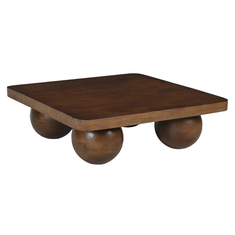 90x90 Couchtisch mit vier Kugelfüßen - Tanky