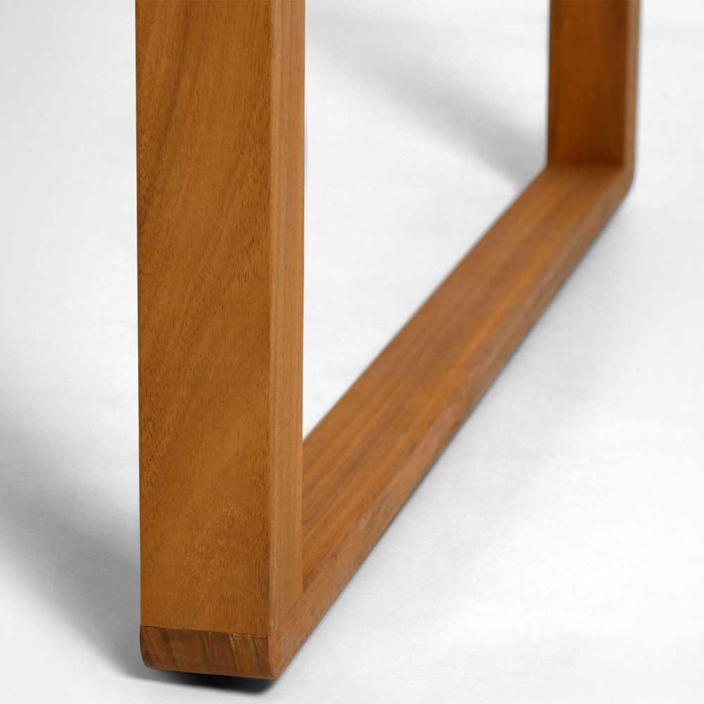Geölter Massivholztisch aus Akazie 190x75x90 - Didonga
