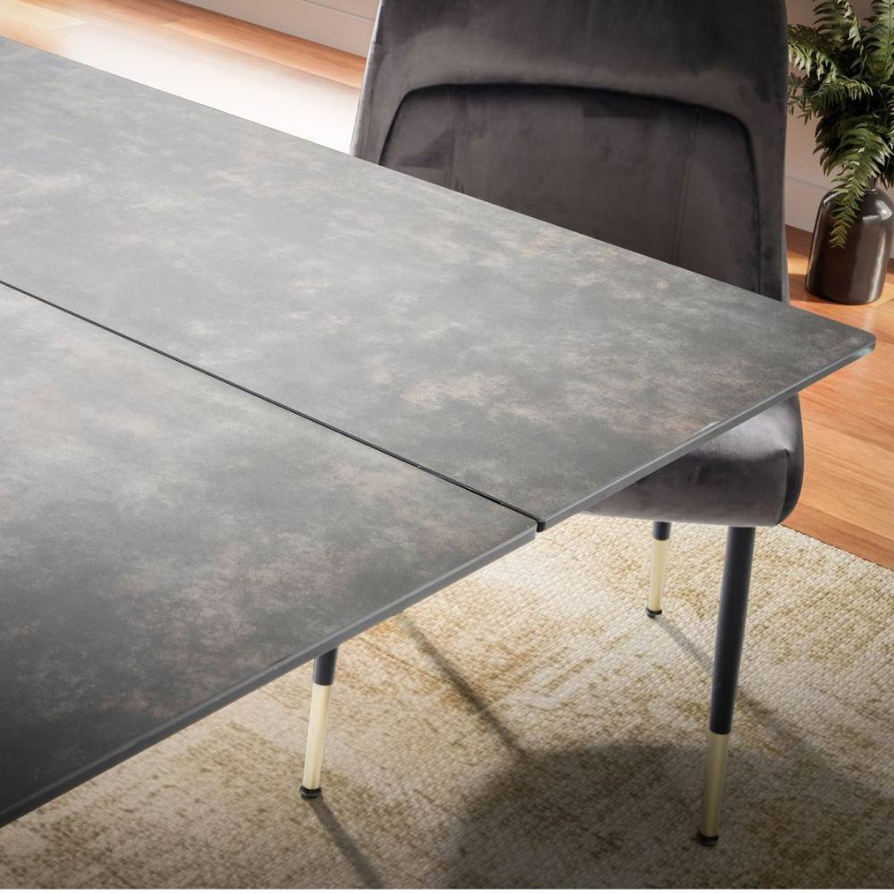 Designtisch mit Mittelauszug verlängerbar - Numa