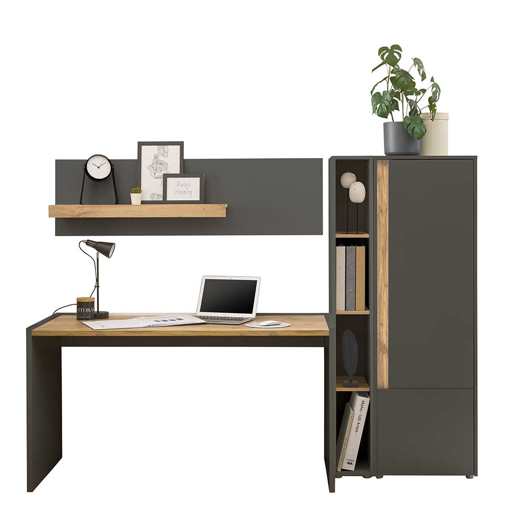 Moderne Home Office Möbel Set - Ahilav (vierteilig)