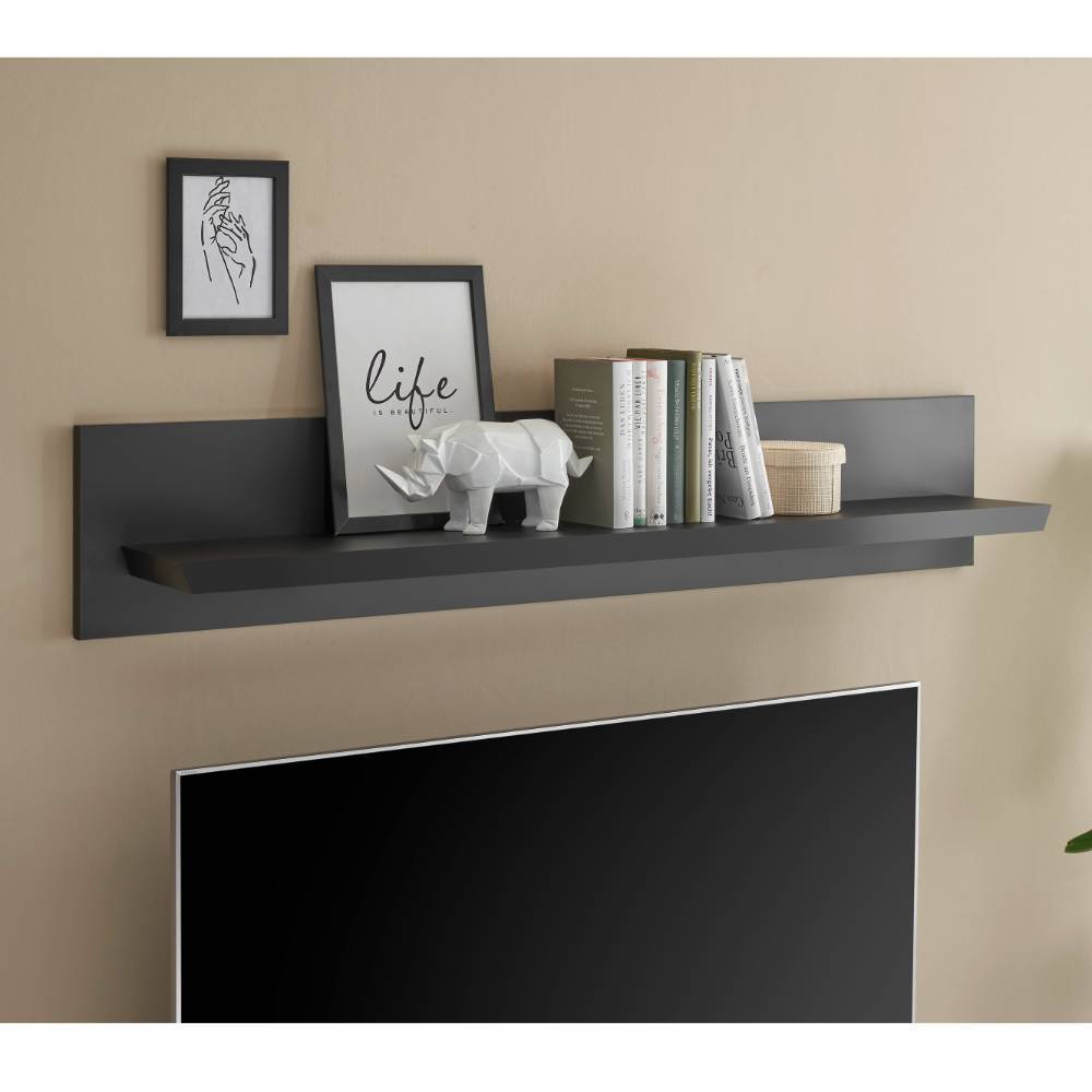 Modern Country TV Anbauwand Set - Lulumo (vierteilig)