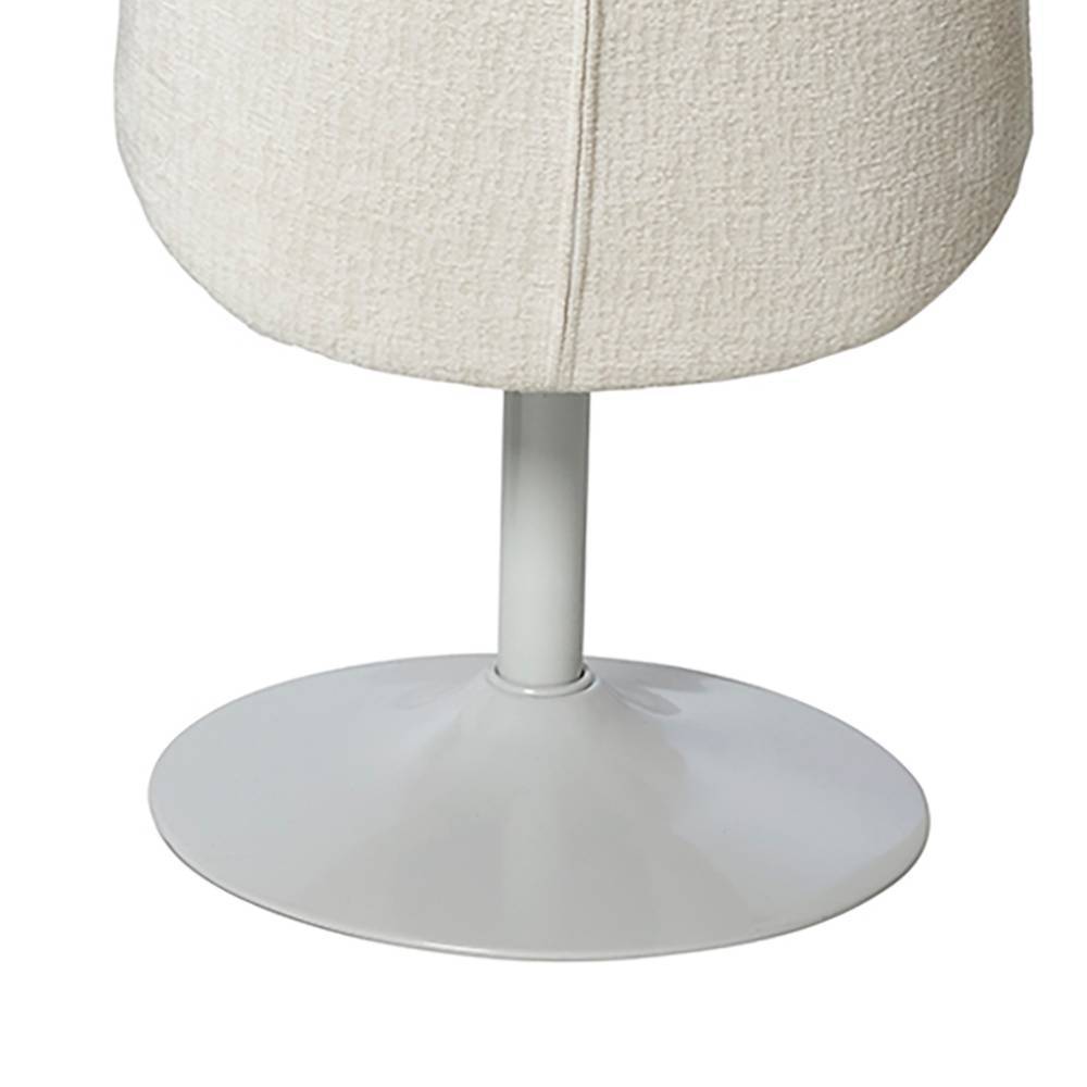 Designstühle in Offwhite Boucle - Prozatura (2er Set)