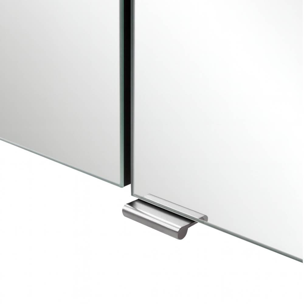 60cm Badezimmer-Spiegelschrank in Mattweiß - Yvonja