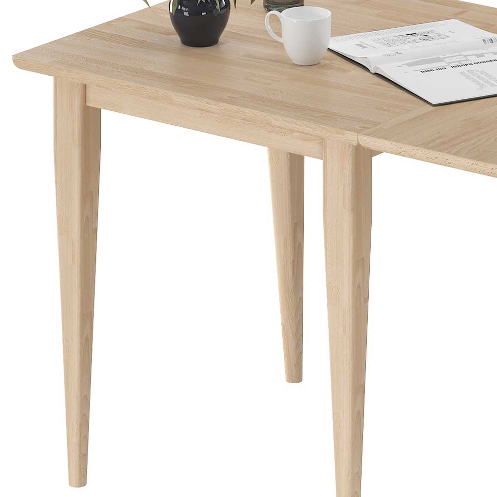 Holz Küchentisch mit Klappe aus Eiche - Emplova