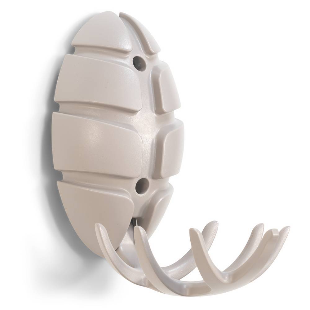 Design-Klapphaken in Taupe - Plausina