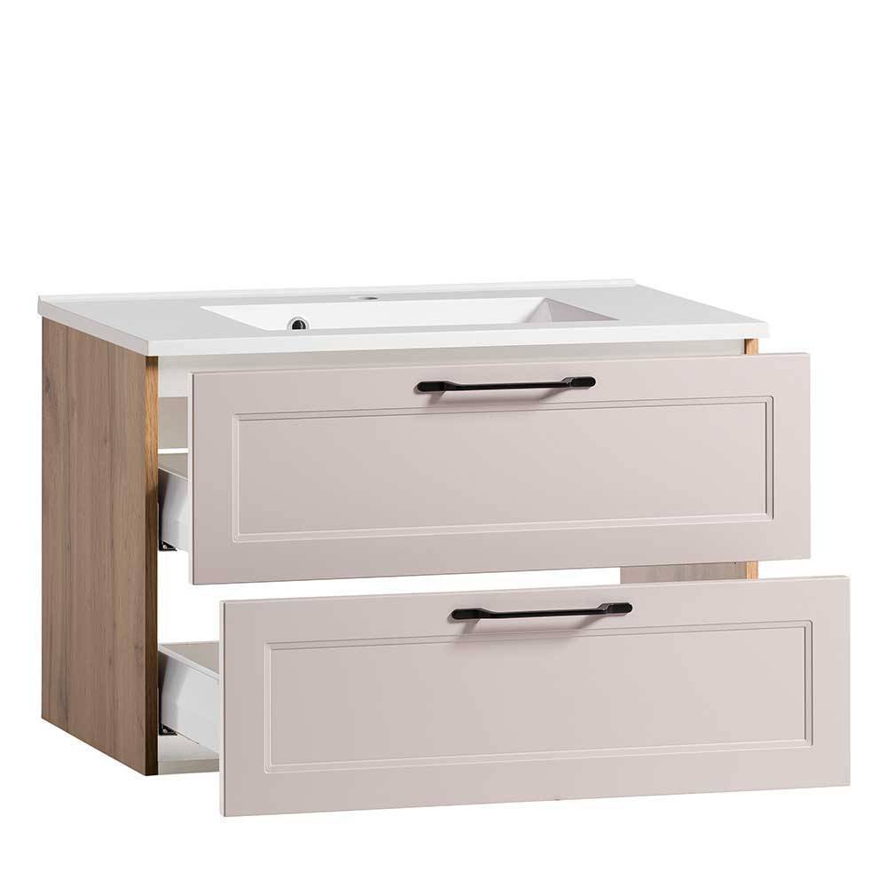Waschplatz mit Oberschrank Set - Trioto (dreiteilig)