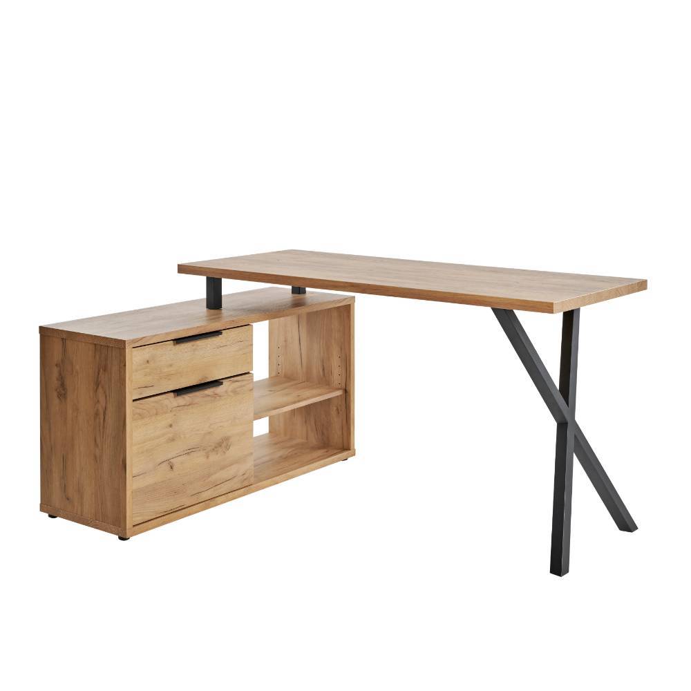 Home Office Schreibtisch mit Stauraum - Sovecca