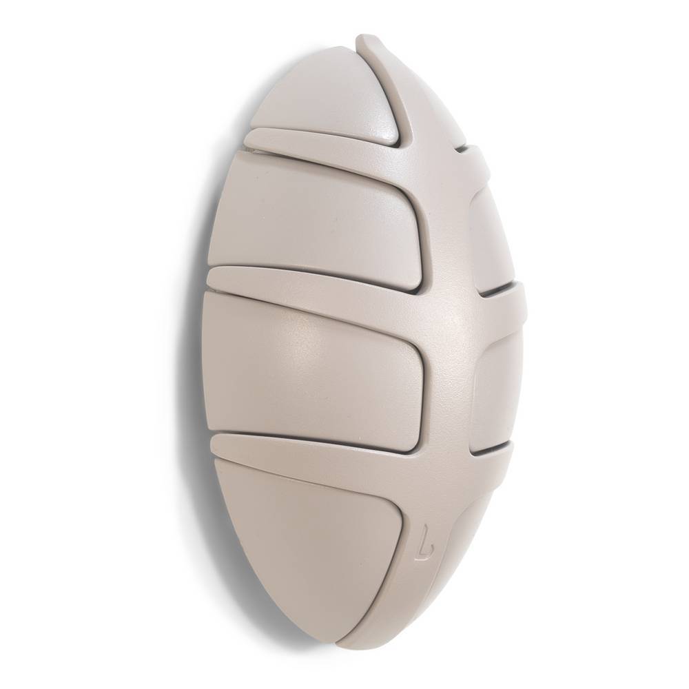 Design-Klapphaken in Taupe - Plausina