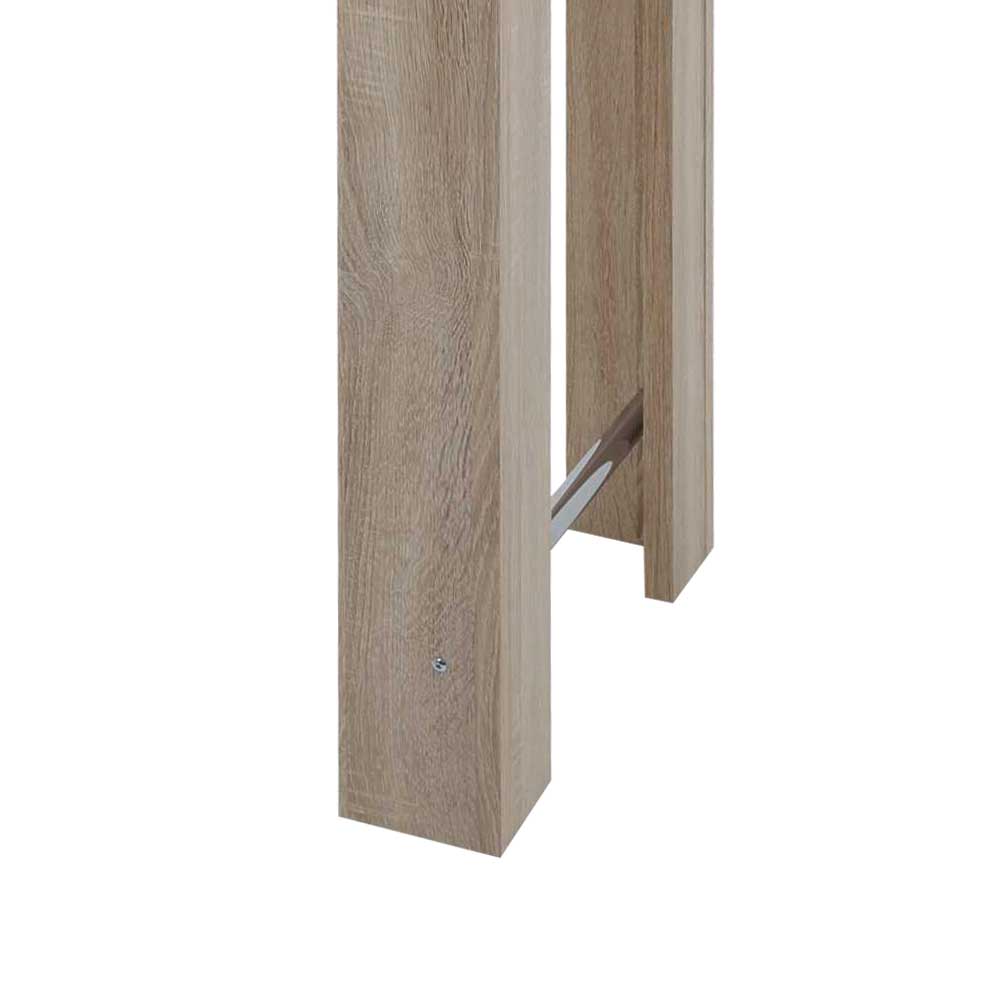 108 cm hoher Tresentisch in Holz Optik - Elmavirio
