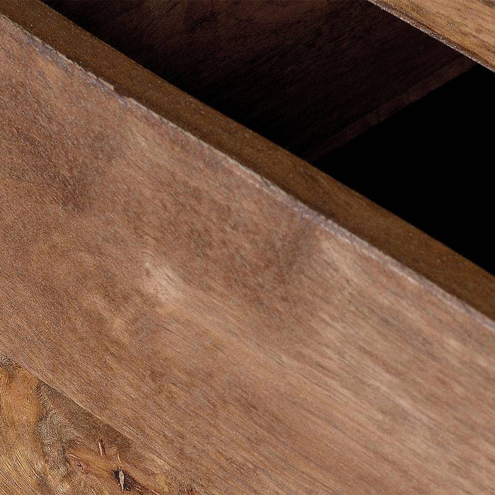 Design Sideboard aus Mangoholz und Metall - Filurina