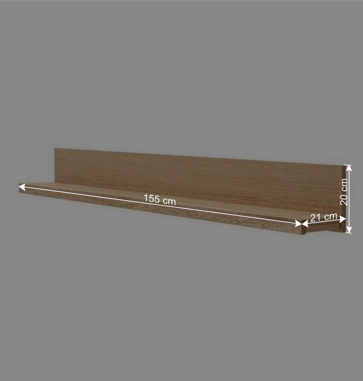 Massivholz Wandboard aus geölter Wildeiche - Sophia
