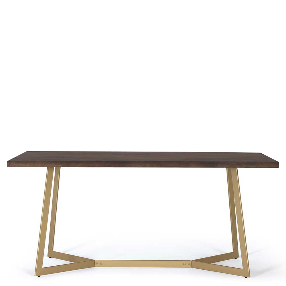 Tisch in Walnuss Braun Mangoholz - Feregato