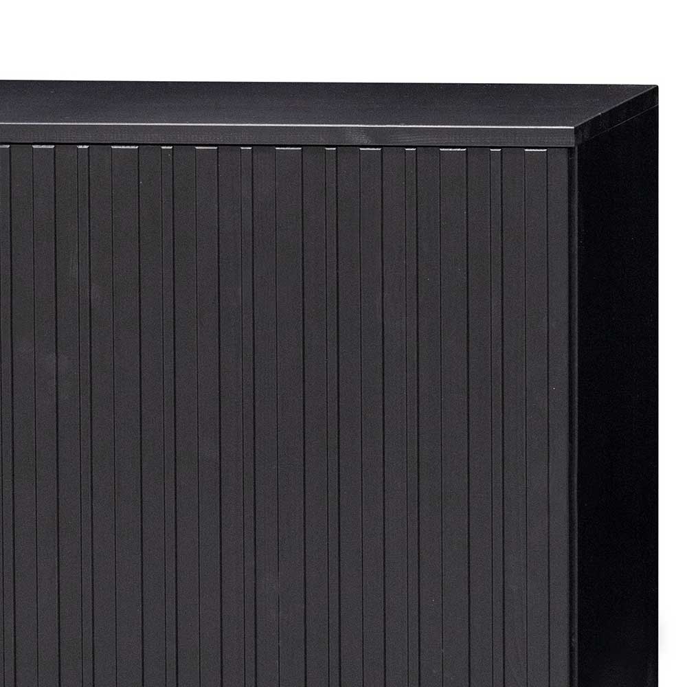 Schwarzes Sideboard mit zwei Meter Breite - Gelvins