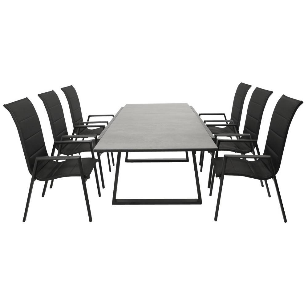 Gartenmöbel Essgruppe modern - Sanclara (siebenteilig)