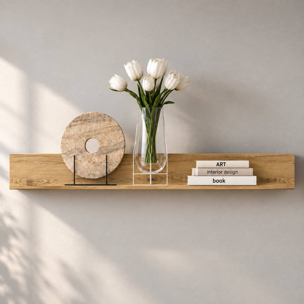 Wandboard mit Parsolglas-Ablage - Friburgo