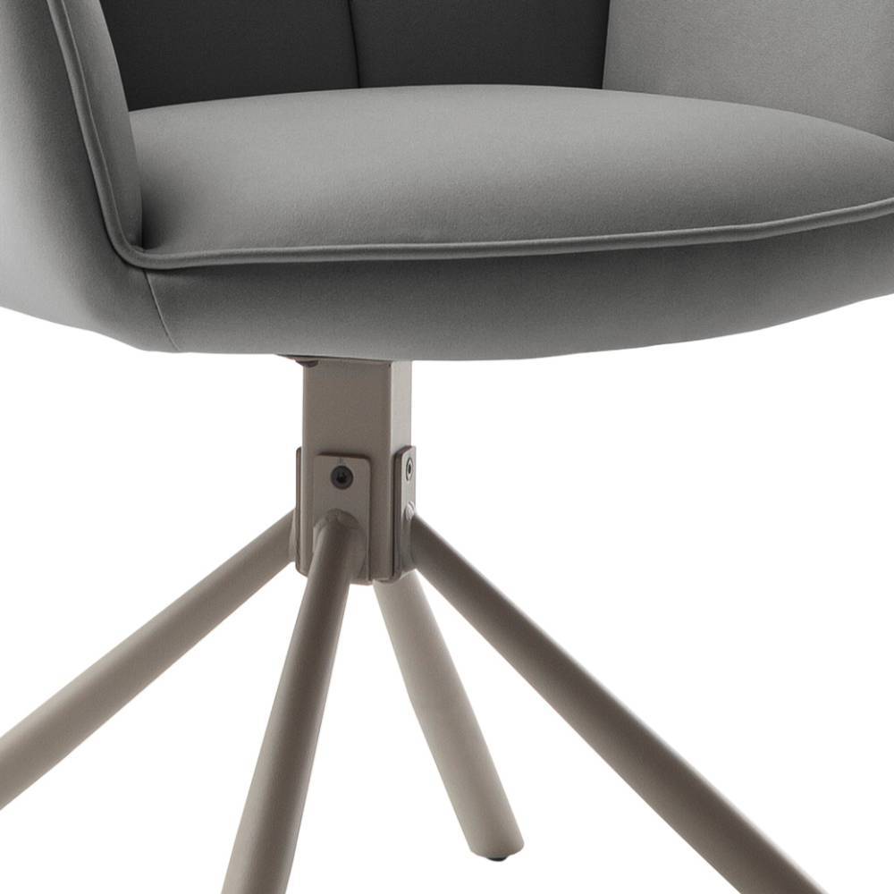 Esszimmer-Tischsessel mit Drehfunktion - Viaretto (2er Set)