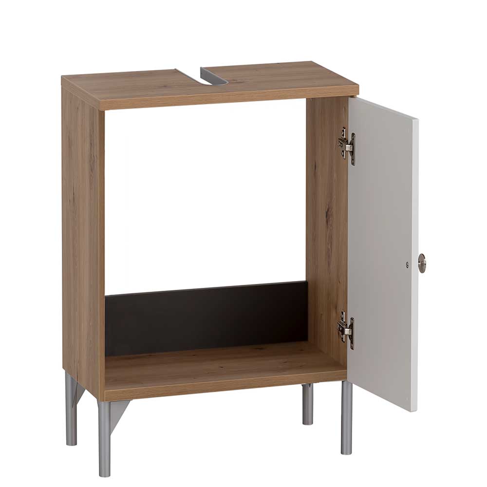 Bad Waschplatz und Unterschrank Set - Traciana (dreiteilig)