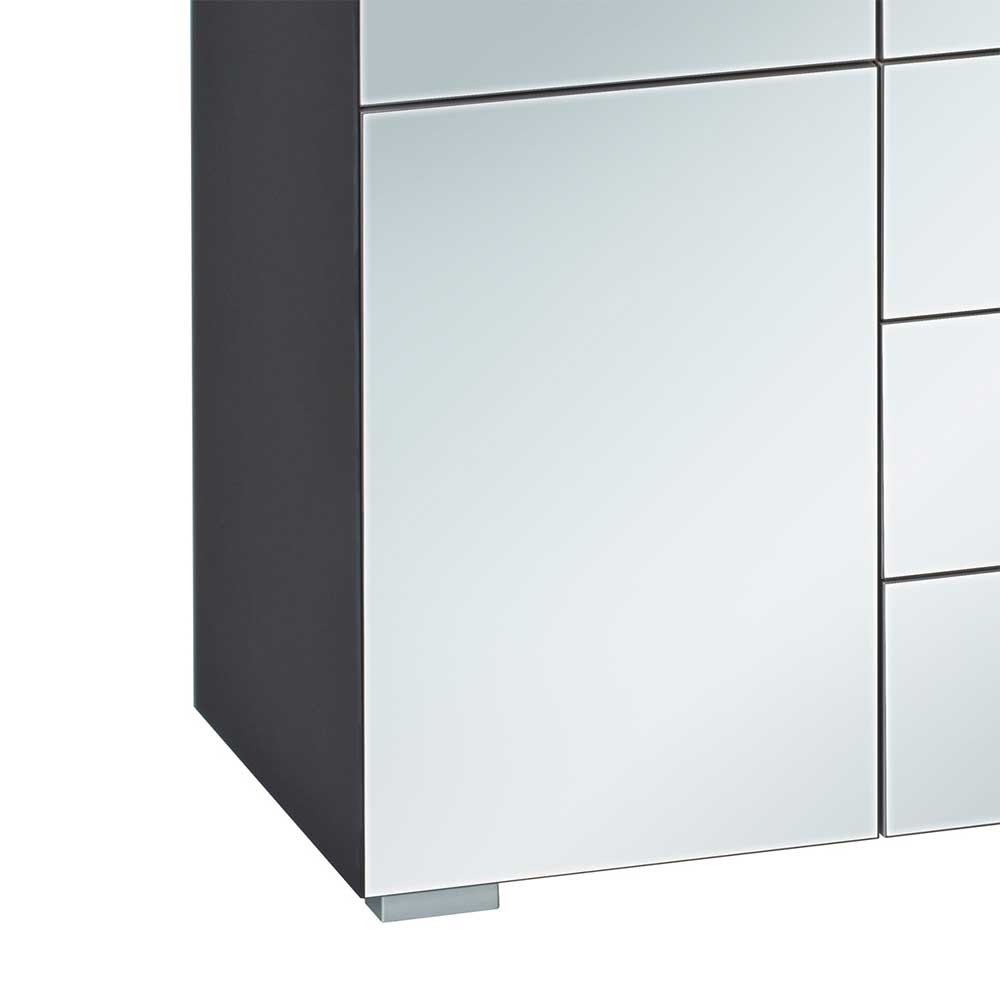 Design Sideboard Marilon mit Spiegelglas