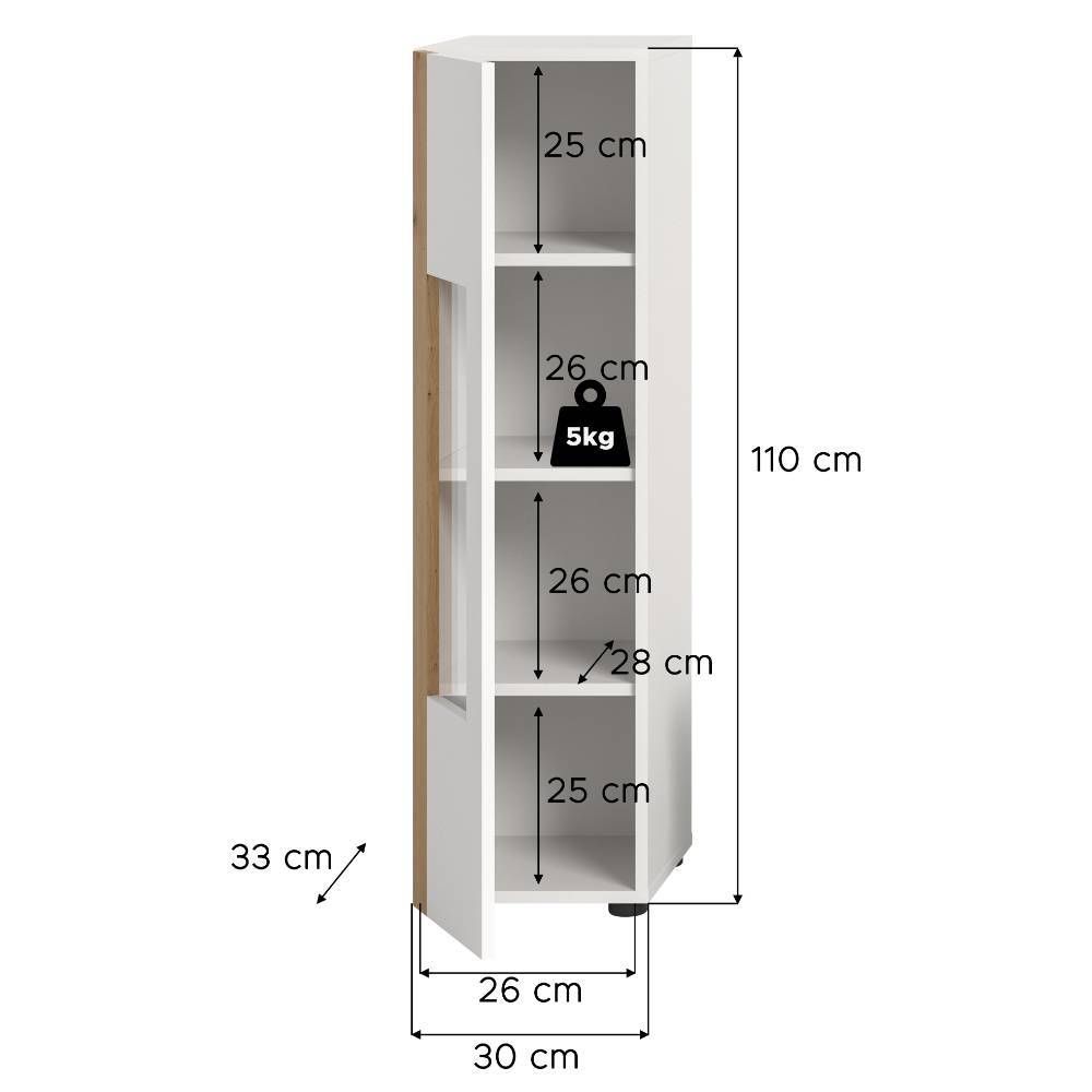 Vitrine zum Hängen oder Stellen - Ravaro