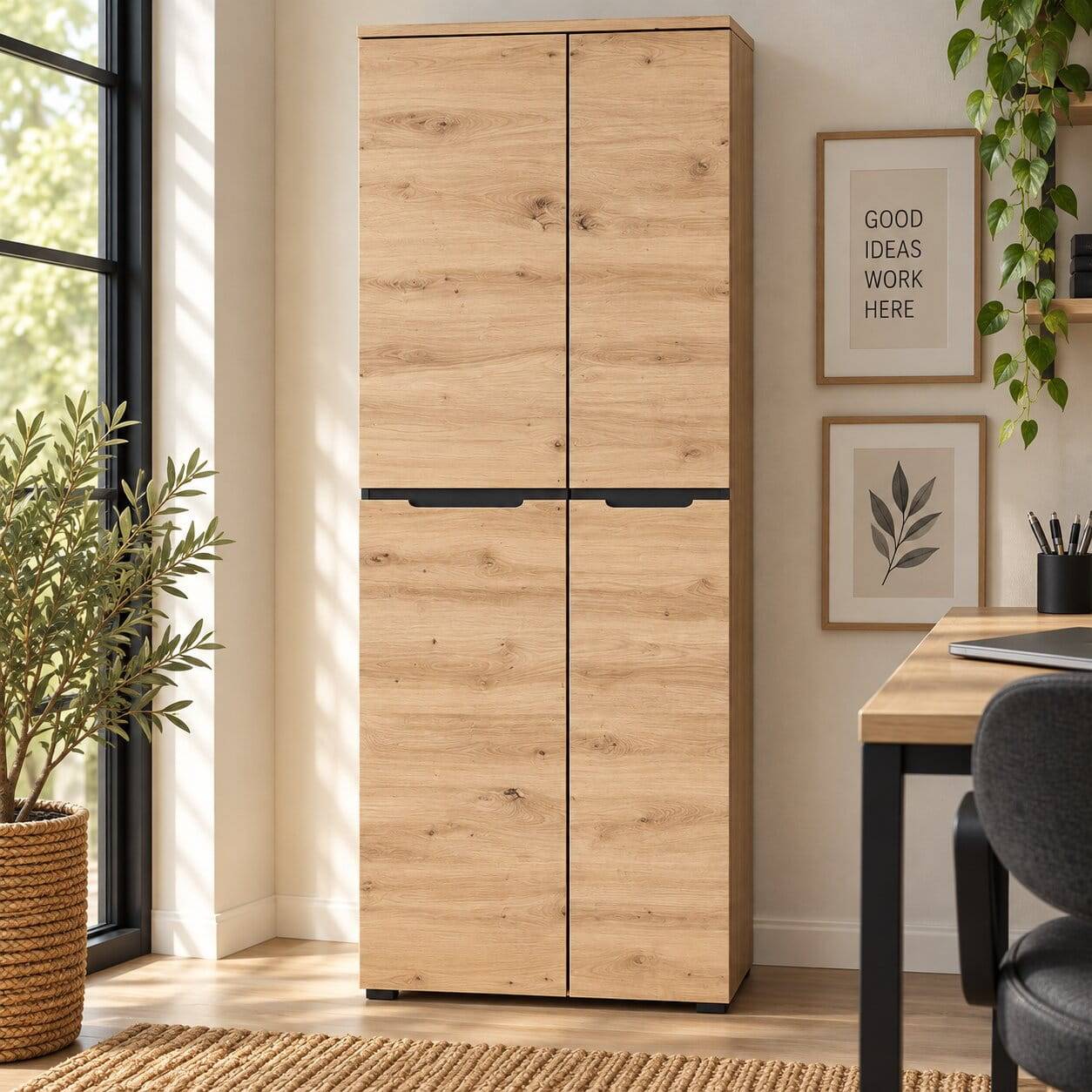 Großer Officeschrank mit Doppeltür - Kuetra