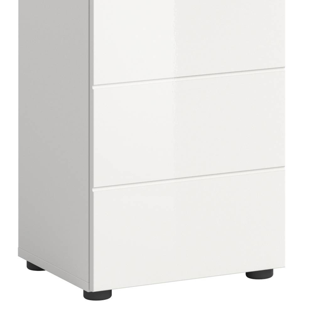 Schlanke Badmöbel Kombi - 76 cm breit - Vitablos (dreiteilig)