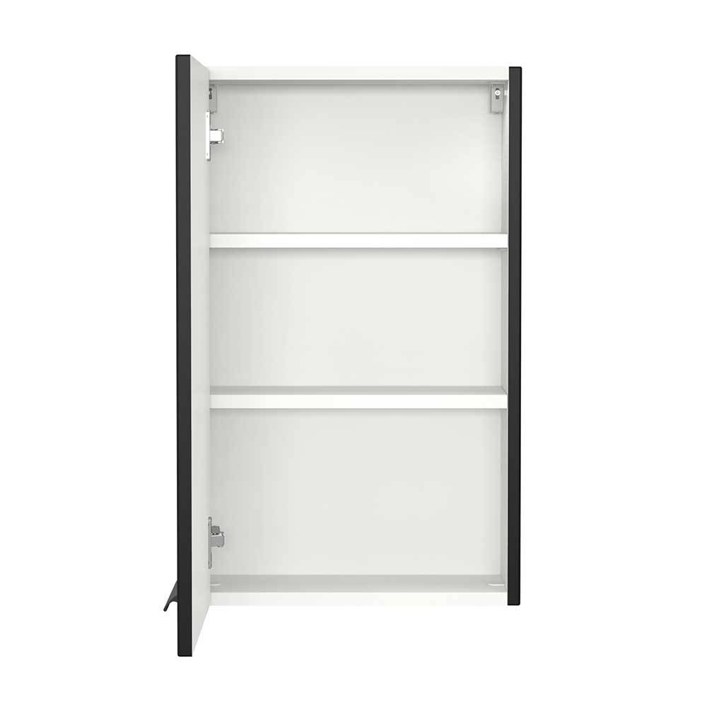 Bad Oberschrank in Schwarz - Ostoro