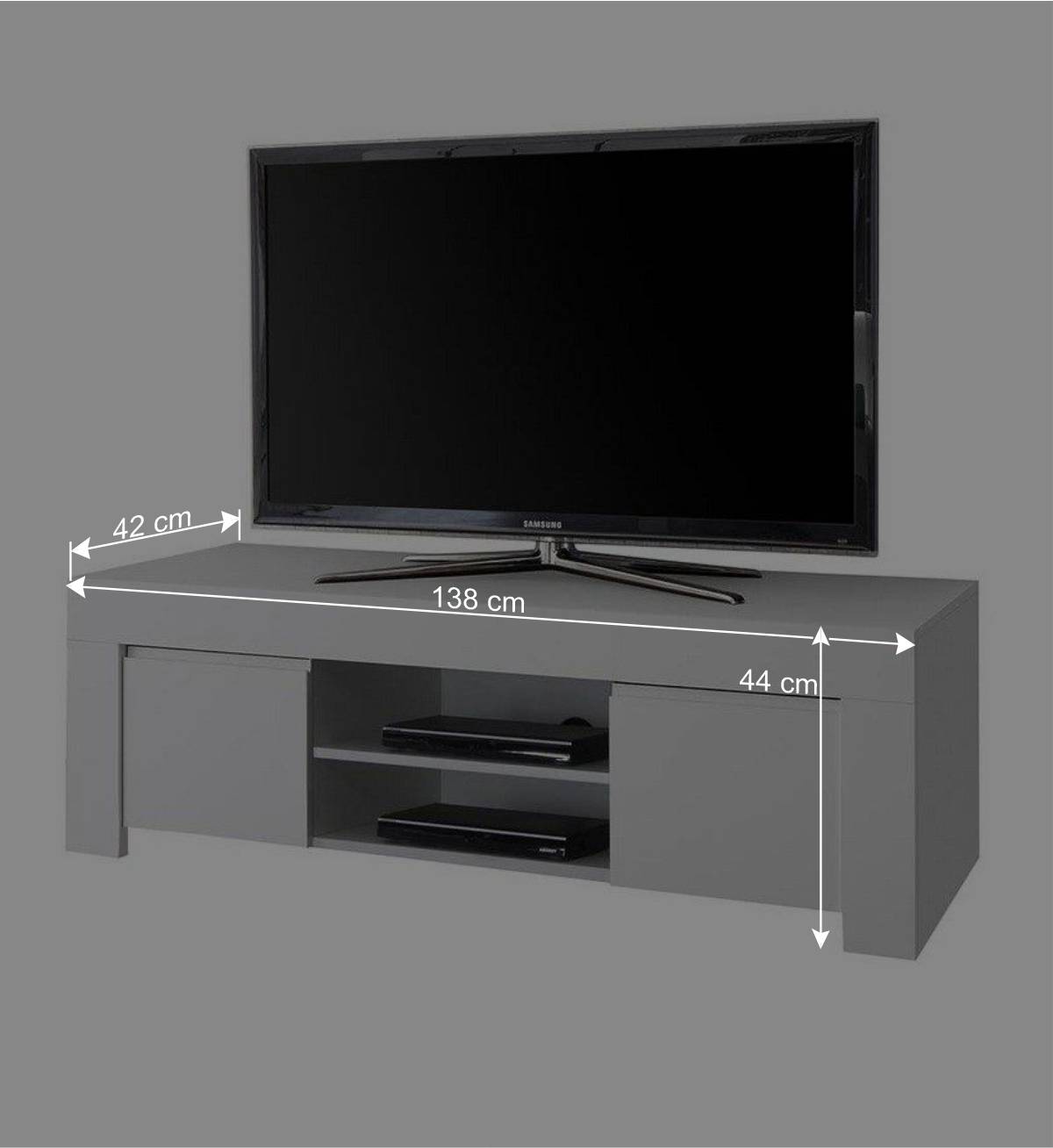 Set TV Lowboard & Regal & Sideboard - Mikes (dreiteilig)