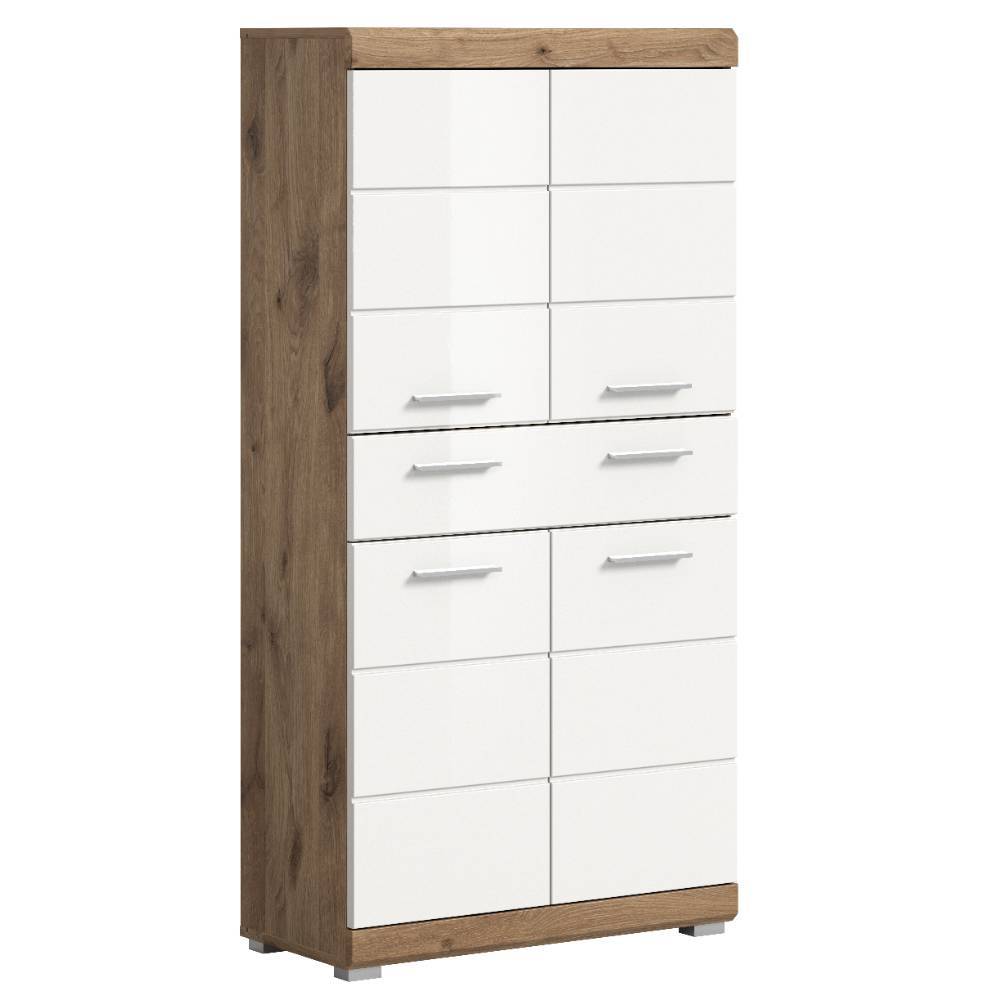 Bad Highboard in Weiß - Exmonda