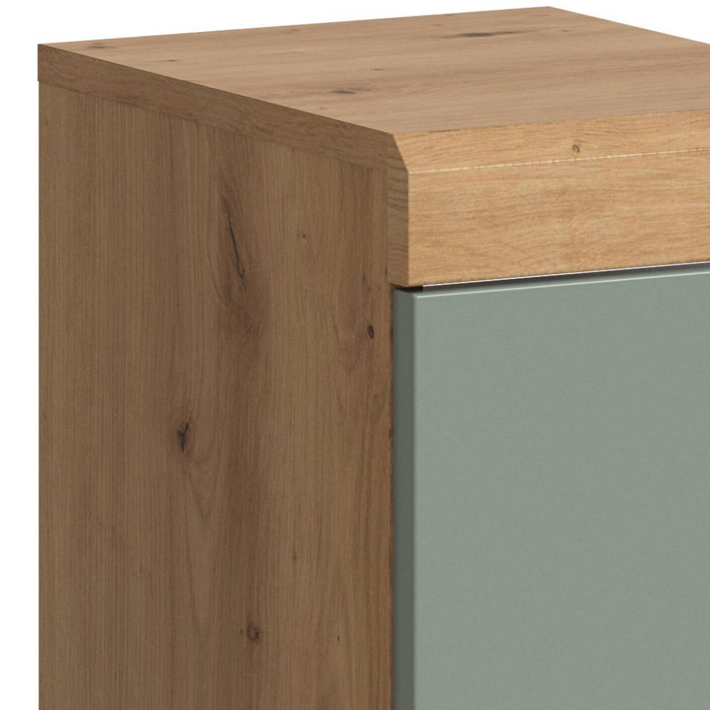 Waschbeckenunterschrank in Salbeigrün - Tamdato